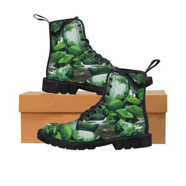 Enchanted Forest - Women's Canvas Boots