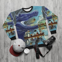 All in the same boat - AOP Unisex Sweatshirt