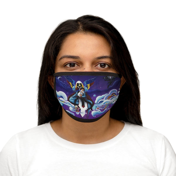 Mother  -Mixed-Fabric Face Mask