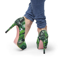 Enchanted Forest - Women's Platform Heels