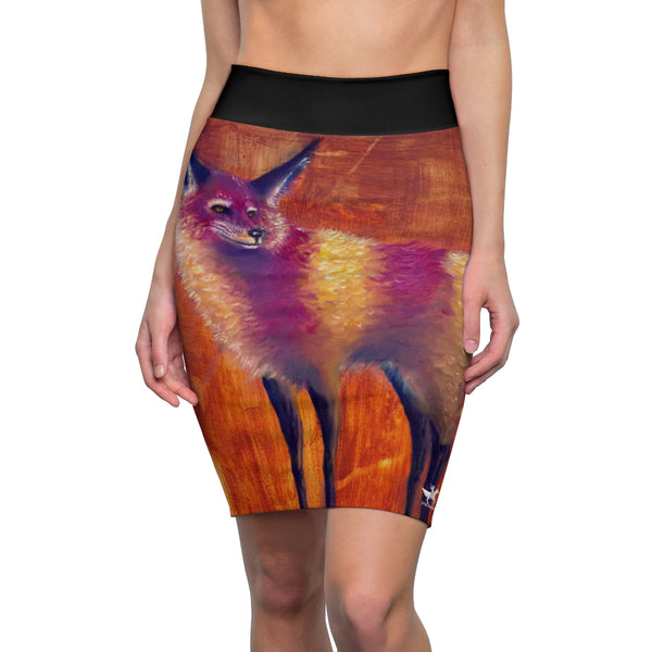 Beautiful Thief - Women's Pencil Skirt