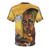 Dark they were with golden Eye - Unisex AOP Cut & Sew Tee