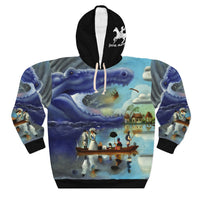 All in the same boat - AOP Unisex Pullover Hoodie