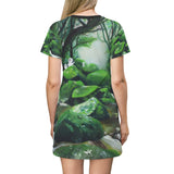 Enchanted Forest - All Over Print T-Shirt Dress