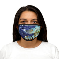 All in the same boat -Mixed-Fabric Face Mask