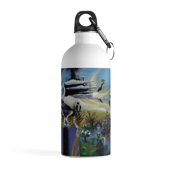 Nature VS Man - Stainless Steel Water Bottle