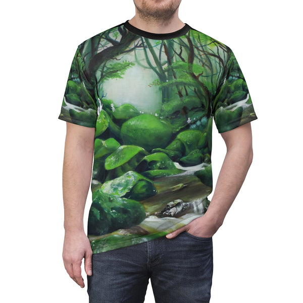 Enchanted Forest - Unisex AOP Cut & Sew Tee