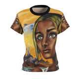 Dark they were with golden Eye - Women's AOP Cut & Sew Tee