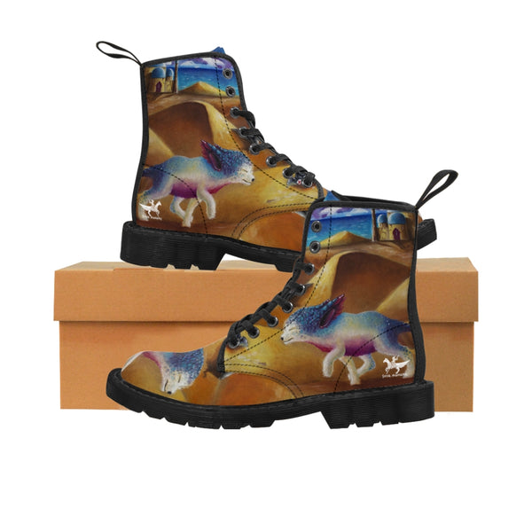 Sumeria - Women's Canvas Boots