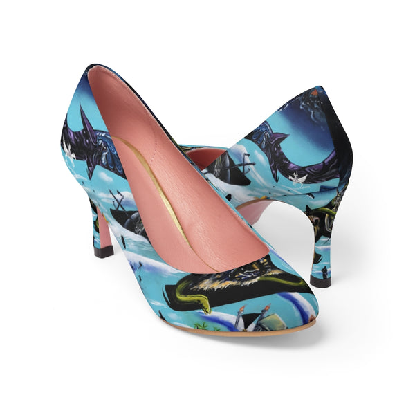 Enigmatic Portals - Women's High Heels