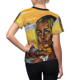 Dark they were with golden Eye - Women's AOP Cut & Sew Tee