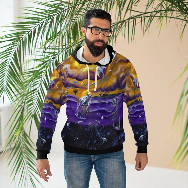 Dimensions Within - AOP Unisex Pullover Hoodie