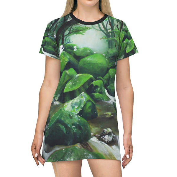 Enchanted Forest - All Over Print T-Shirt Dress